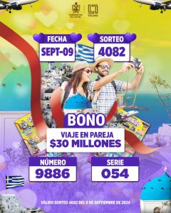 4082 En Septiembre La LT te da un viaje en pareja por 30 millones