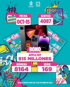 4087 En Octubre La LT te da un Bono Kit Apple por 15 millones