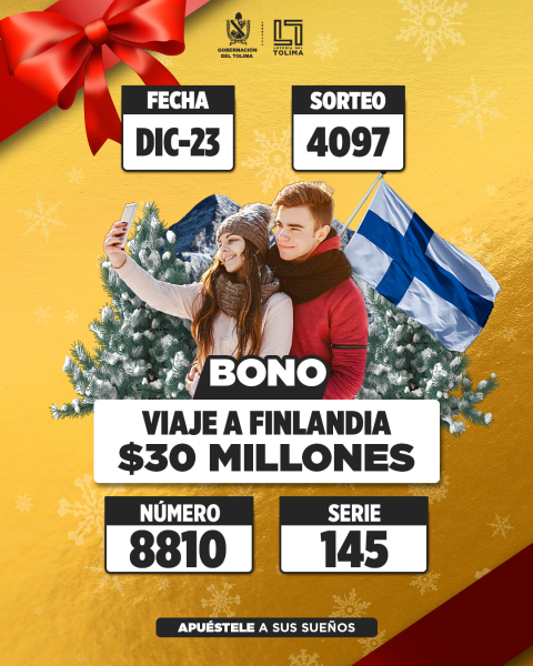 4097 En Diciembre La LT Te Da Un Viaje a Finlandia por 30 Millones