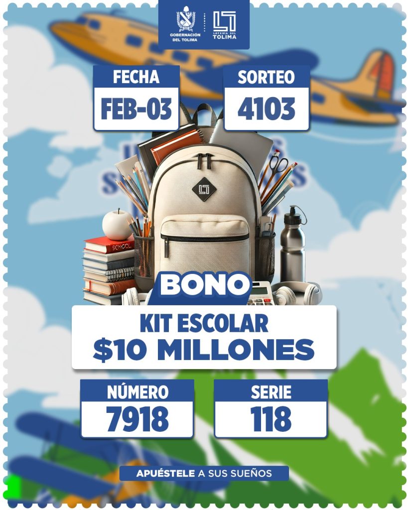 4104 En Febrero La LT Te Da Un Bono Kit Escolar por 10 Millones