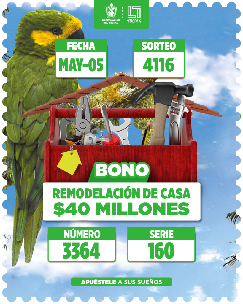 4116 En Mayo Bono Remodelacion De Casa por 40 Millones