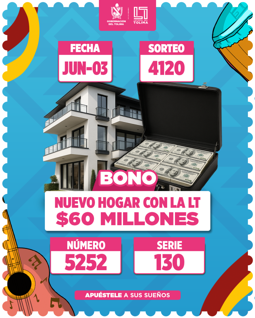 4120 En Junio Bono Nuevo Hogar Con La LT por 60 Millones
