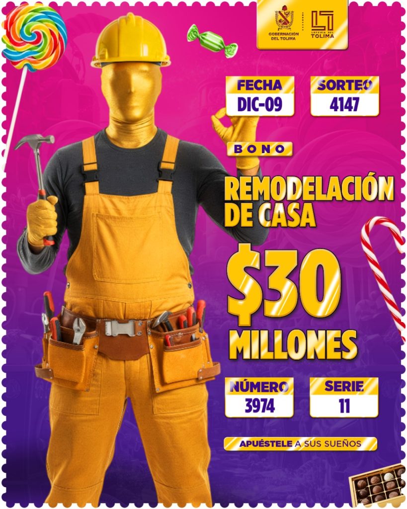 4147 En Diciembre Bono Remodelacion De Casa Por 30 Millones