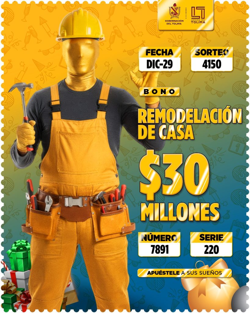 4150 En Diciembre Bono Remodelacion De Casa Por 30 Millones