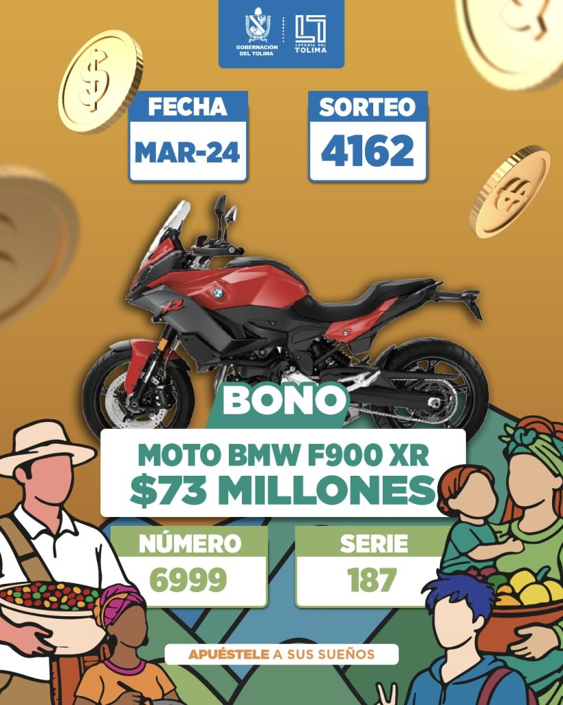 4162 En Marzo Bono Moto BMW F900 XR Por 73 Millones